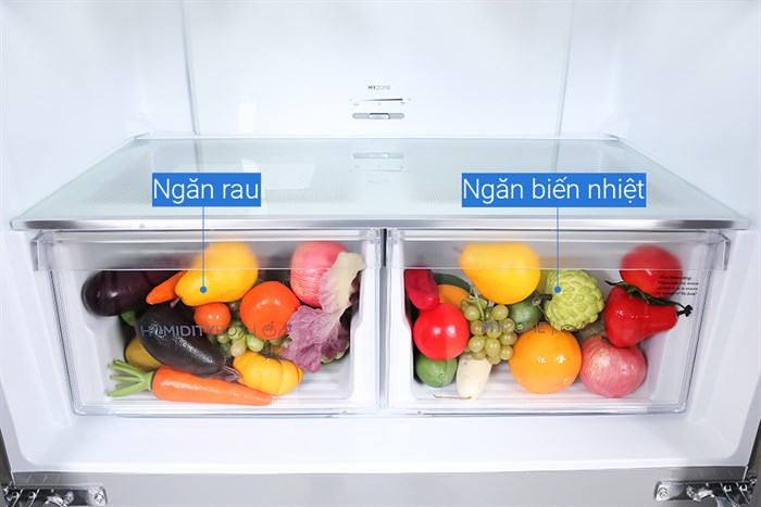 Tủ lạnh Aqua Inverter 549 lít Multi Door AQR-IG636FM(GB) Màu Đen