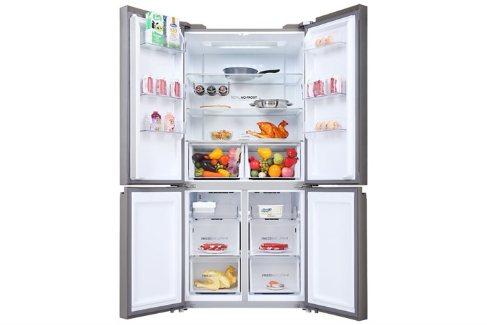 Tủ lạnh Aqua Inverter 549 lít Multi Door AQR-IG636FM(GB) Màu Đen