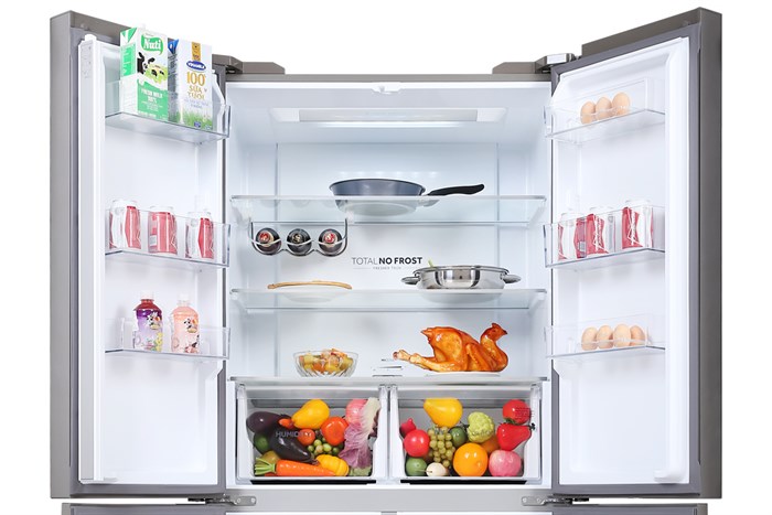 Tủ lạnh Aqua Inverter 549 lít Multi Door AQR-IG636FM(GB) Màu Đen