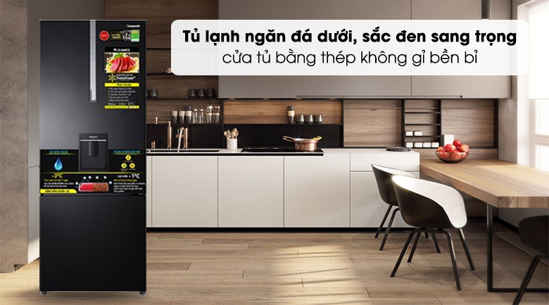 Tủ lạnh Panasonic Inverter 417 lít NR-BX471GPKV - Thiết kế Tủ lạnh Panasonic Inverter 417 lít NR-BX471GPKV - Thiết kế