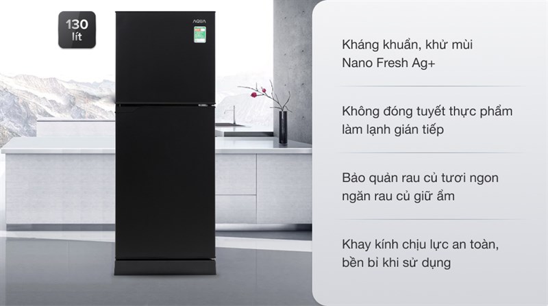 Tủ lạnh Aqua 130 lít AQR-T150FA(BS) - 10
