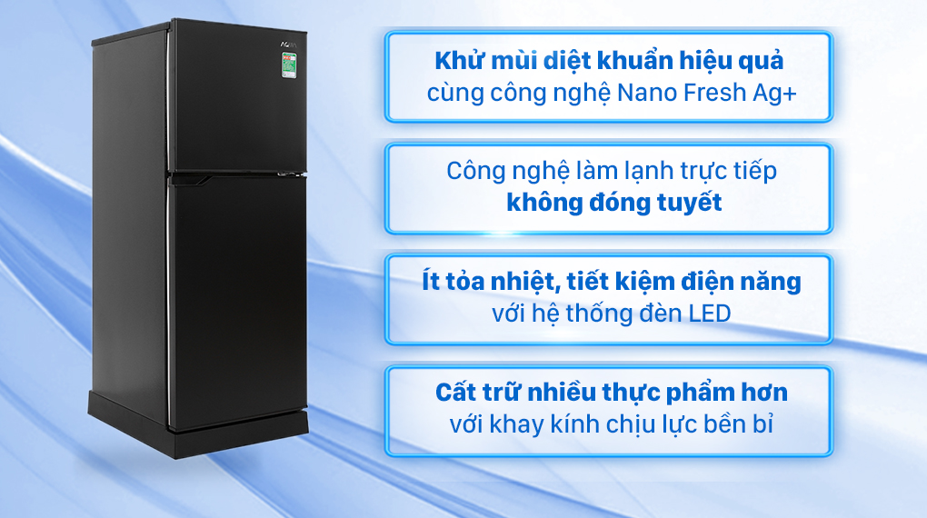 Tủ lạnh Aqua 130 lít AQR-T150FA(BS) - 8