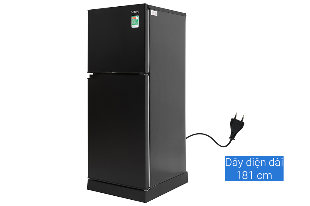 Tủ lạnh Aqua 130 lít AQR-T150FA(BS)-Khử mùi hôi hiệu quả, kéo dài thời gian bảo quản thực phẩm với công nghệ Nano Fresh Ag+