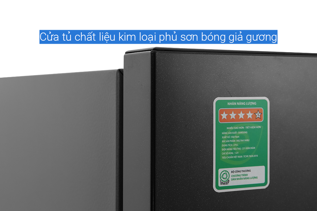 Tủ lạnh Samsung Inverter 276 lít RB27N4190BU/SV