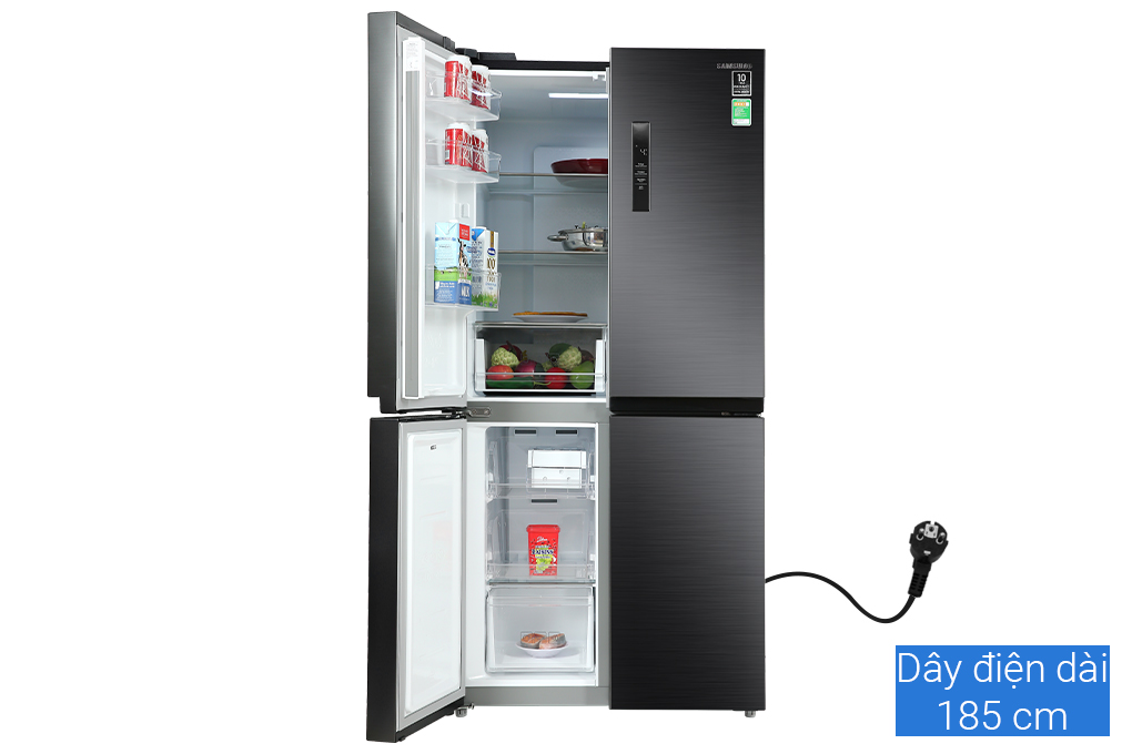Siêu thị tủ lạnh Samsung Inverter 488 lít RF48A4000B4/SV