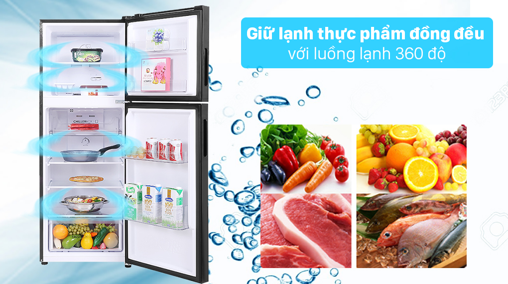 Tủ lạnh Aqua Inverter 211 lít AQR-T238FA(FB) - 15