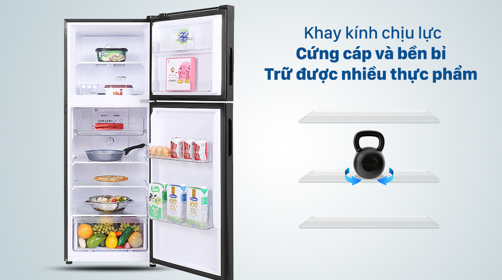 Tủ lạnh Aqua Inverter 211 lít AQR-T238FA(FB) - 19