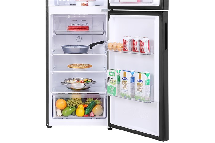 Tủ lạnh Aqua Inverter 211 lít AQR-T238FA(FB) Màu Đen