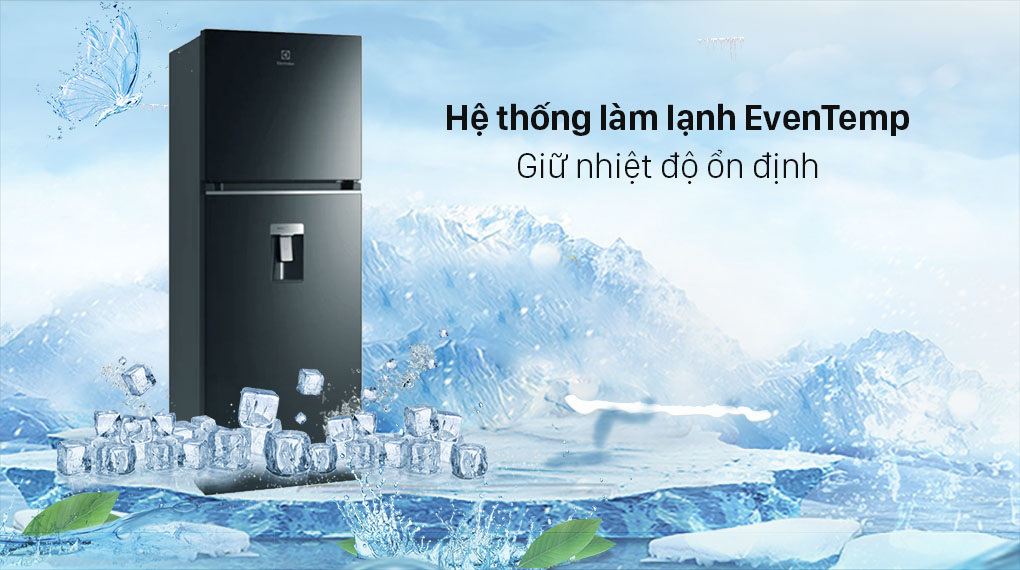 Tủ lạnh Electrolux Inverter 341 lít ETB3760K-H - Công nghệ làm lạnh EvenTemp