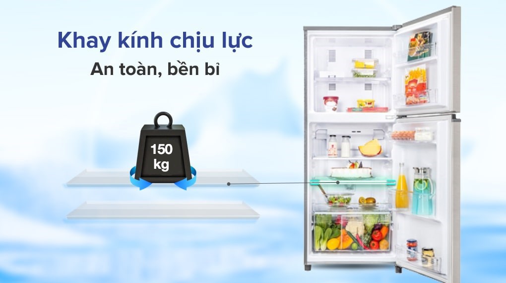 Tủ lạnh Panasonic Inverter 234 lít NR-TV261APSV - 9
