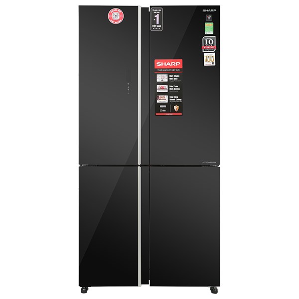 Tủ lạnh Sharp Inverter 678 lít SJ-FX688VG-BK chính hãng, giá tốt |  Dienmayngogia.vn