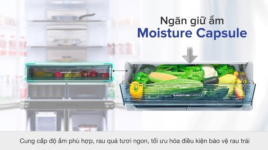 Tủ lạnh Sharp Inverter 572 lít SJ-FXP640VG-MR