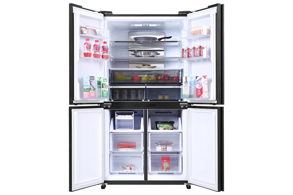 Bán tủ lạnh Sharp Inverter 525 lít SJ-FXP600VG-BK
