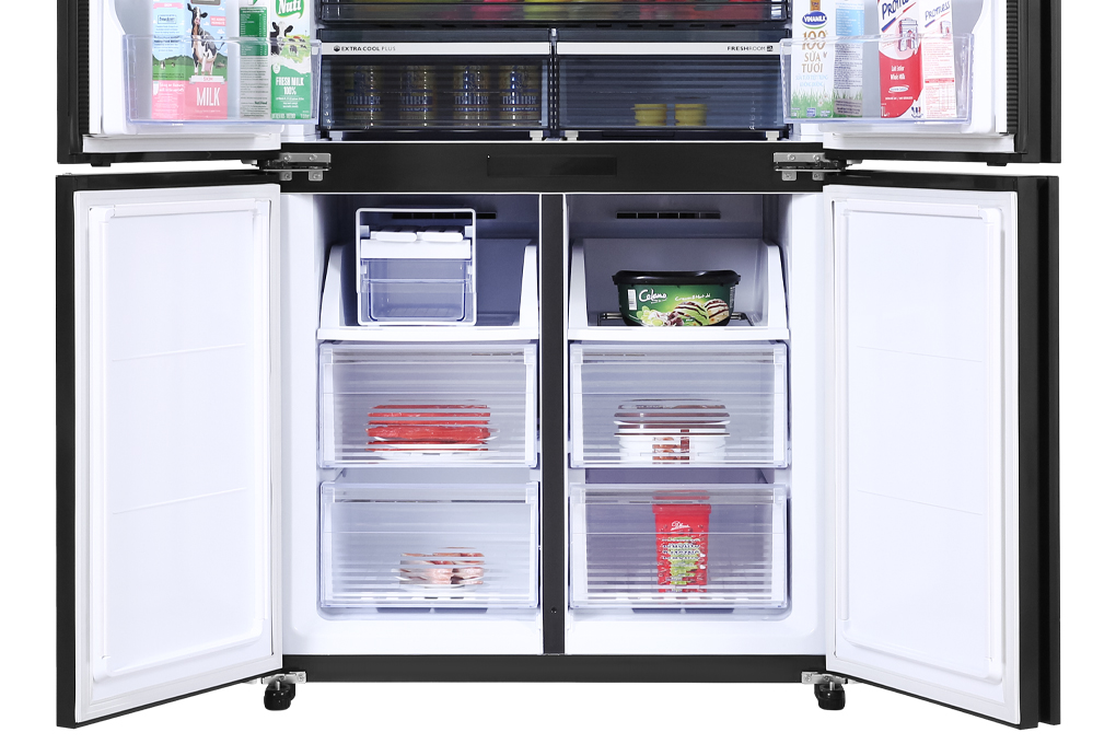 Tủ lạnh Sharp Inverter 525 lít SJ-FXP600VG-BK chính hãng