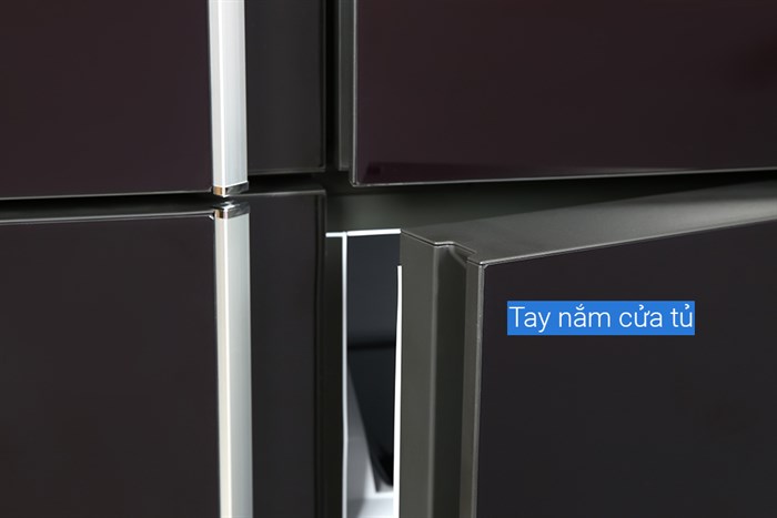 Tủ lạnh Sharp Inverter 525 lít SJ-FXP600VG-MR Màu Đen - Đỏ