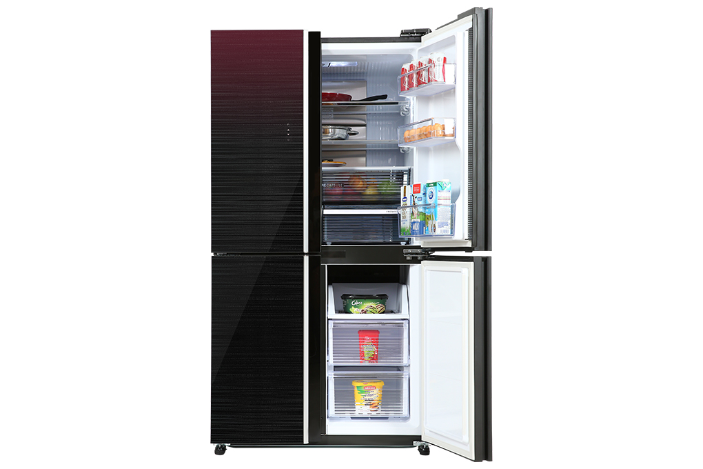 Siêu thị tủ lạnh Sharp Inverter 525 lít SJ-FXP600VG-MR