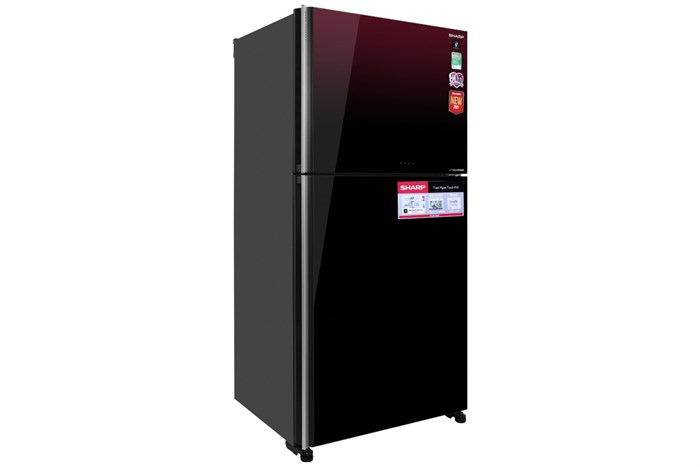 Tủ lạnh Sharp Inverter 520 lít SJ-XP570PG-MR Màu Đen - Đỏ