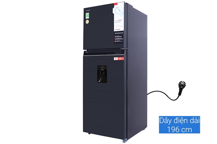 Tủ lạnh Toshiba Inverter 311 lít GR-RT395WE-PMV(06) Màu Xám