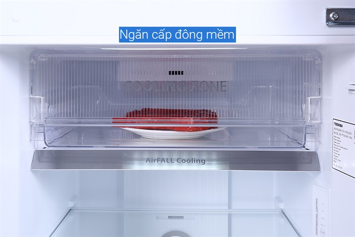 Tủ lạnh Toshiba Inverter 311 lít GR-RT395WE-PMV(06)-MG Màu Đen - Xám