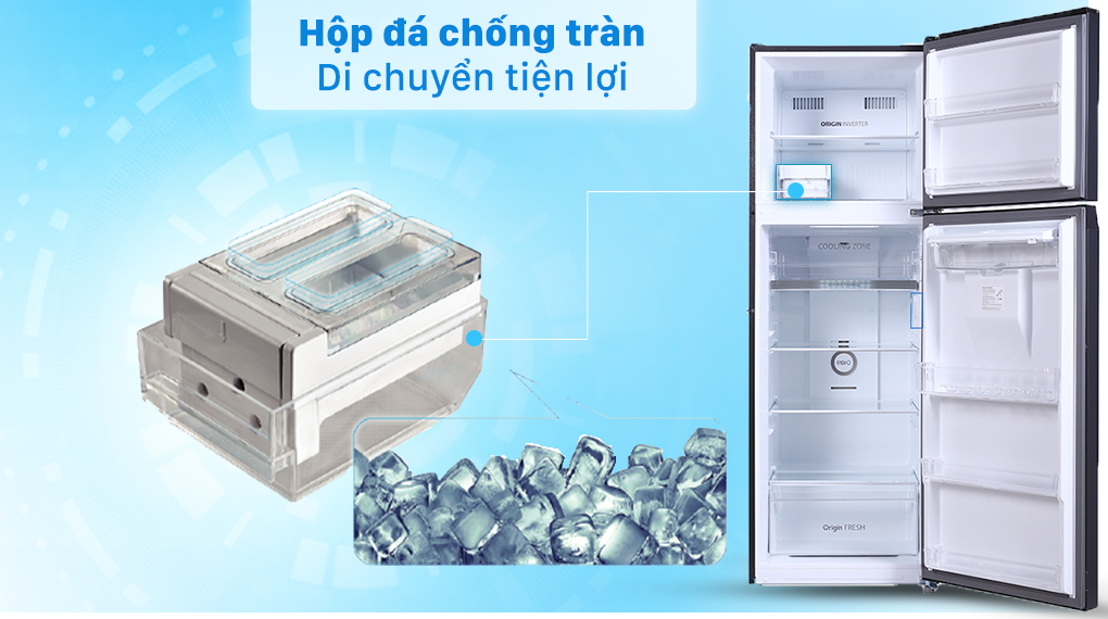 Tủ lạnh Toshiba Inverter 337 lít GR-RT435WE-PMV(06)-MG - 18