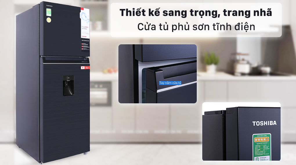 Tủ lạnh Toshiba Inverter 337 lít GR-RT435WE-PMV(06)-MG - 22