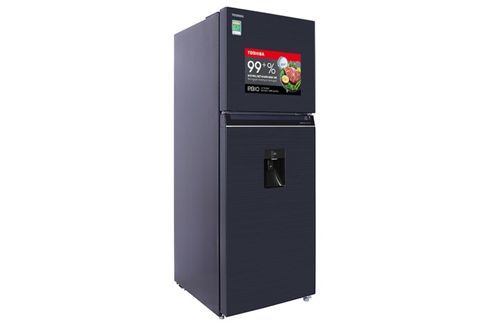 Tủ lạnh Toshiba Inverter 337 lít GR-RT435WE-PMV(06)-MG Màu Đen - Xám