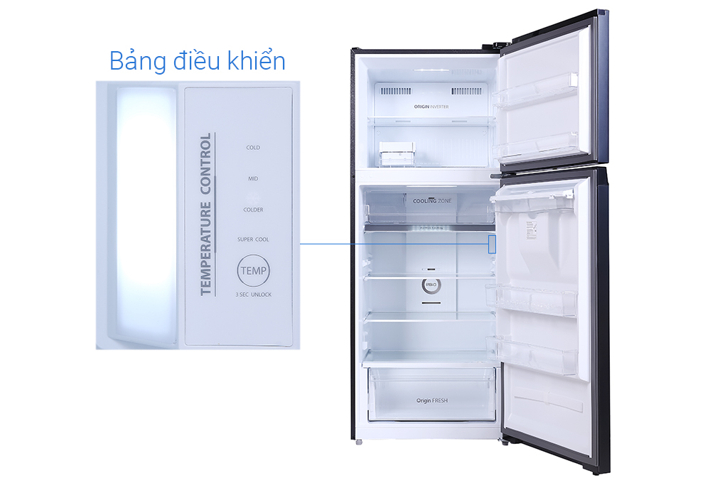 Tủ lạnh Toshiba Inverter 407 lít GR-RT535WE-PMV(06)-MG giá rẻ