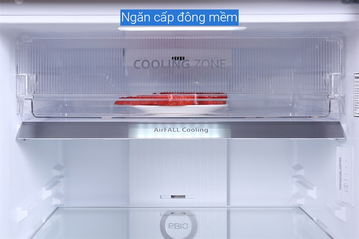 Tủ lạnh Toshiba Inverter 407 lít GR-RT535WE-PMV(06)-MG Màu Đen - Xám