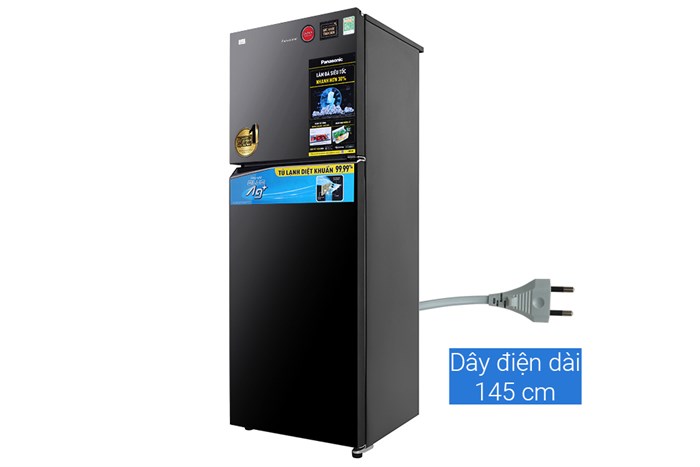 Tủ lạnh Panasonic Inverter 366 lít NR-TL381VGMV Màu Đen
