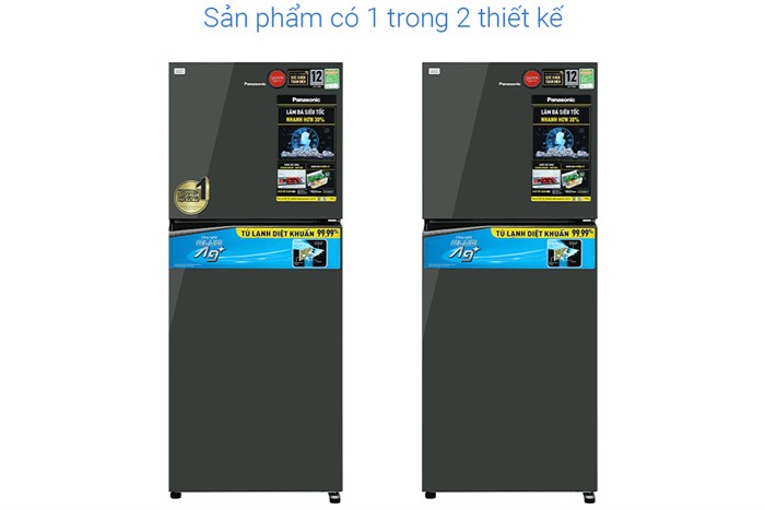 Tủ lạnh Panasonic Inverter 326 lít NR-TL351VGMV Màu Xám