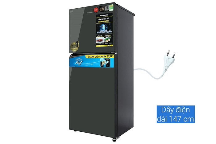 Tủ lạnh Panasonic Inverter 326 lít NR-TL351VGMV Màu Xám