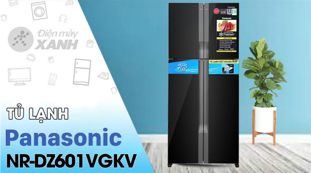 Tủ lạnh Panasonic Inverter 550 lít Multi Door NR-DZ601VGKV