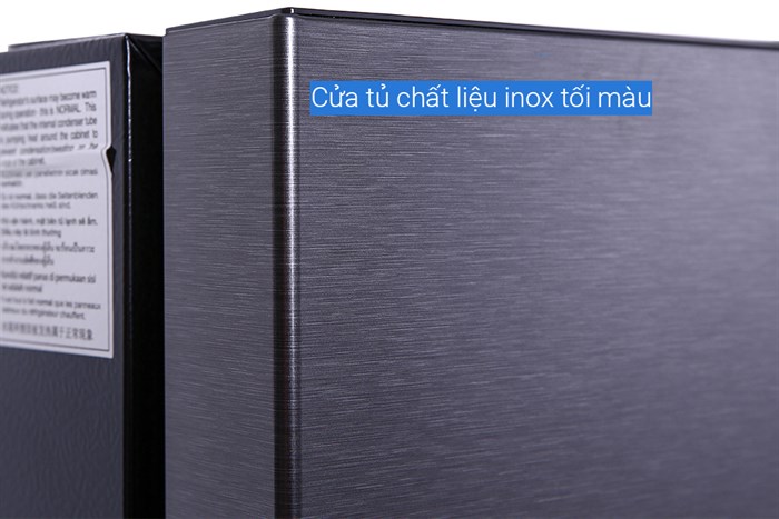 Tủ lạnh Beko Inverter 323 lít RCNT340I50VZK Màu Xám đậm