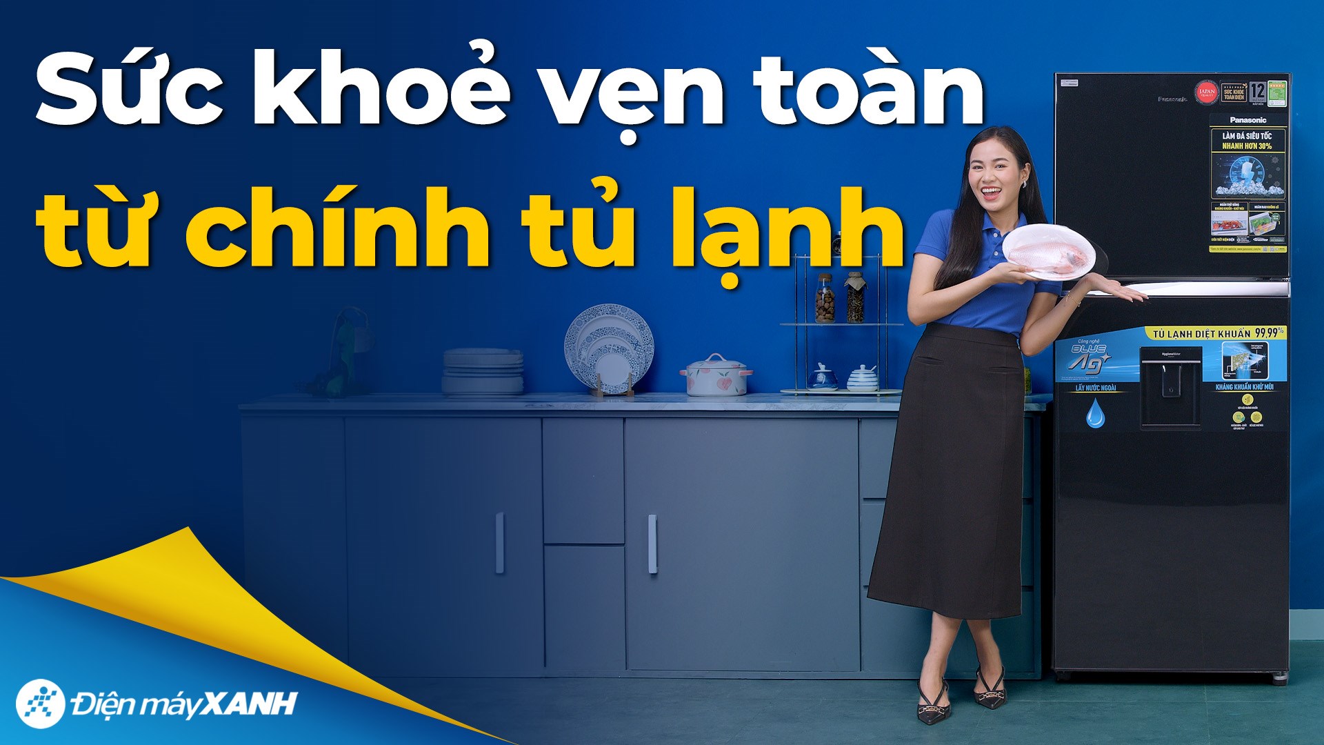Tủ lạnh Panasonic Inverter 405 lít NR-TX461GPKV