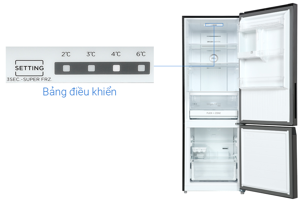 Tủ lạnh Toshiba Inverter 325 lít GR-RB410WE-PMV(37)-SG giá rẻ