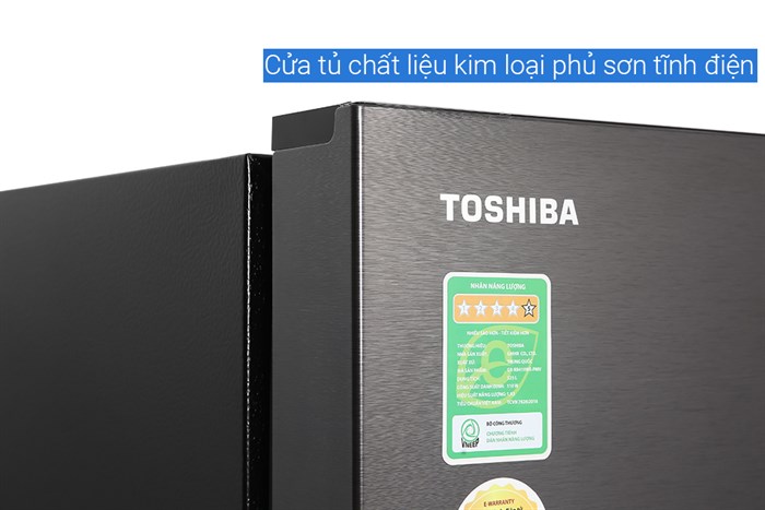 Tủ lạnh Toshiba Inverter 325 lít GR-RB410WE-PMV(37)-SG Màu Xám