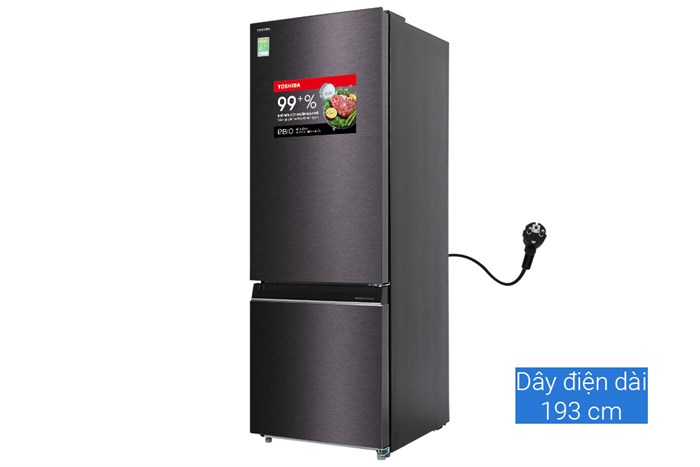 Tủ lạnh Toshiba Inverter 325 lít GR-RB410WE-PMV(37)-SG Màu Xám