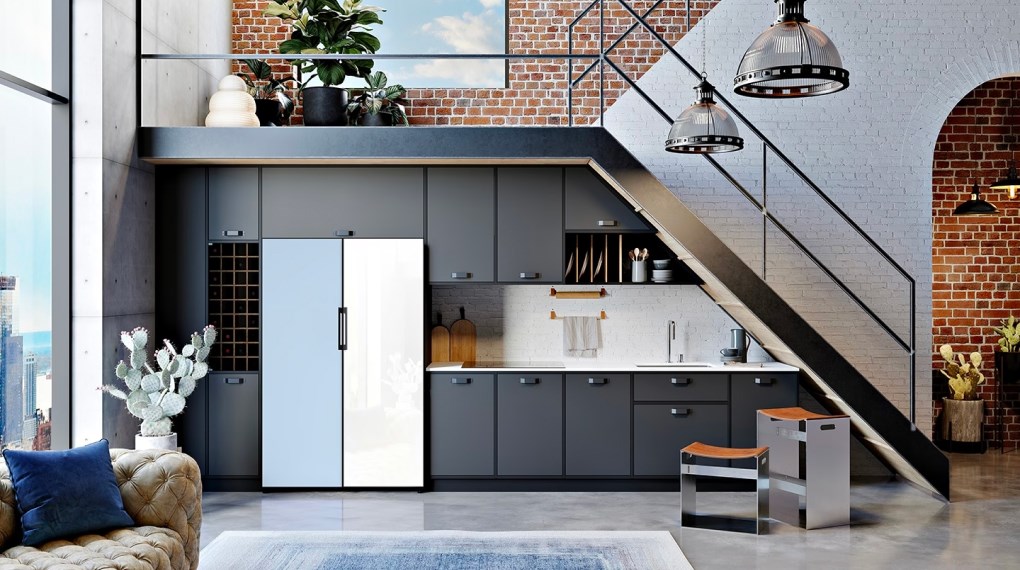 Tủ lạnh Samsung Inverter 323 lít Bespoke RZ32T744535/SV