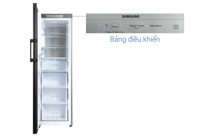Tủ lạnh Samsung Inverter 323 lít Bespoke RZ32T744535/SV Màu Trắng