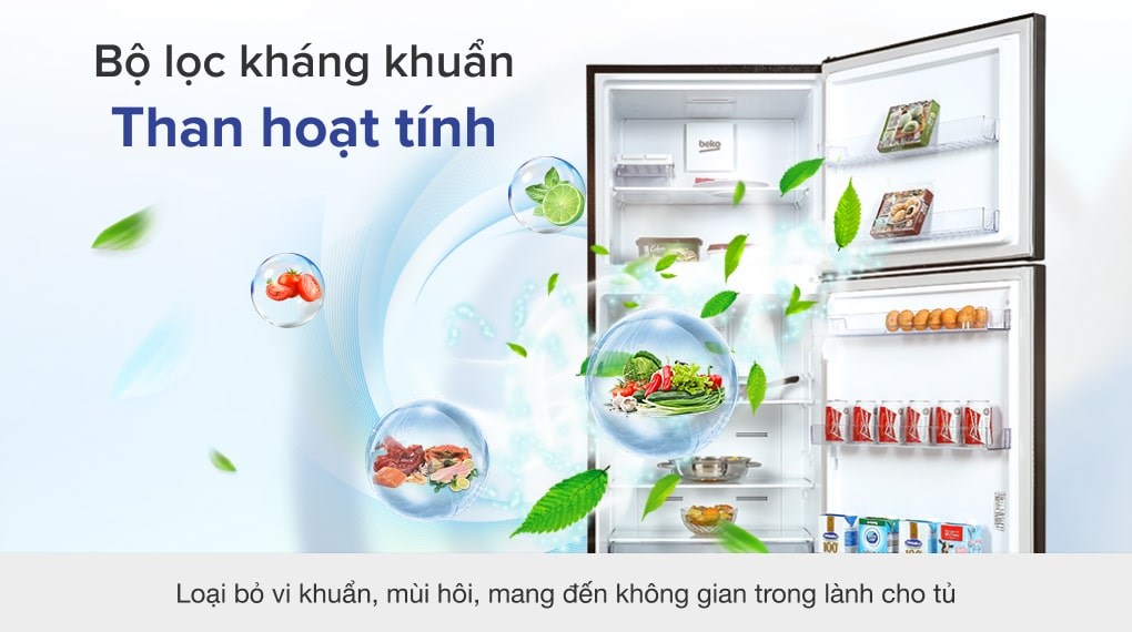 Tủ lạnh Beko Inverter 422 lít RDNT470I50VK