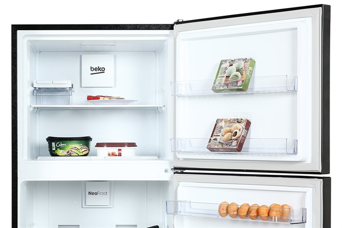 Tủ lạnh Beko Inverter 422 lít RDNT470I50VK Màu Đen - Xám