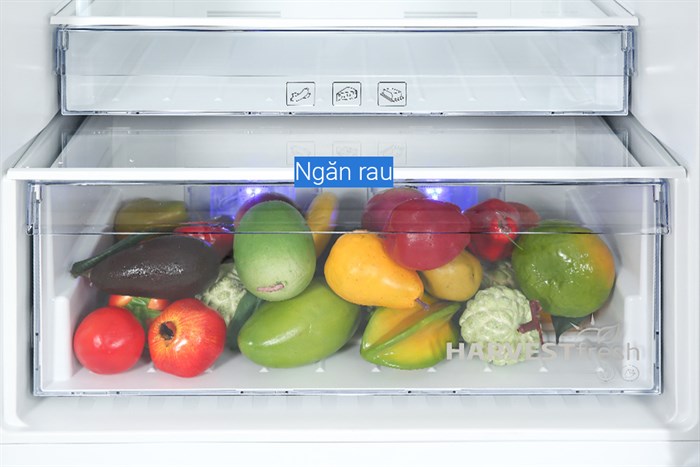 Tủ lạnh Beko Inverter 422 lít RDNT470I50VK Màu Đen - Xám