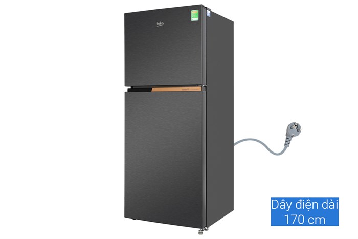 Tủ lạnh Beko Inverter 340 lít RDNT371I50VK Màu Đen - Xám