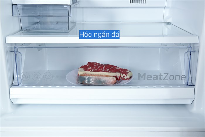 Tủ lạnh Beko Inverter 340 lít RDNT371I50VK Màu Đen - Xám