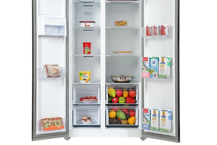 Tủ lạnh Electrolux Inverter 505 lít ESE5401A-BVN Màu Đen