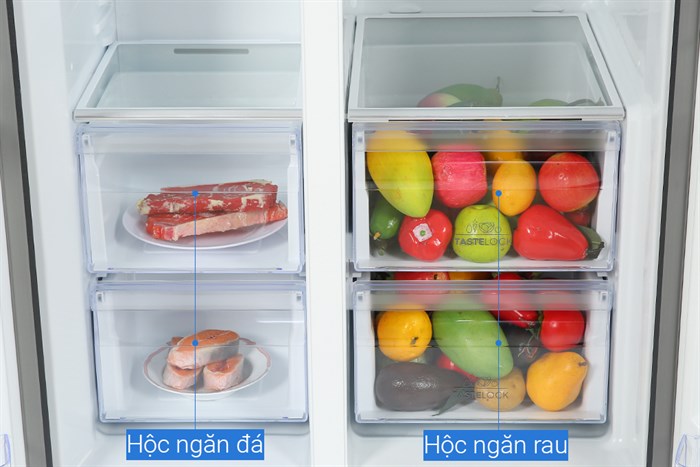 Tủ lạnh Electrolux Inverter 505 lít ESE5401A-BVN Màu Đen