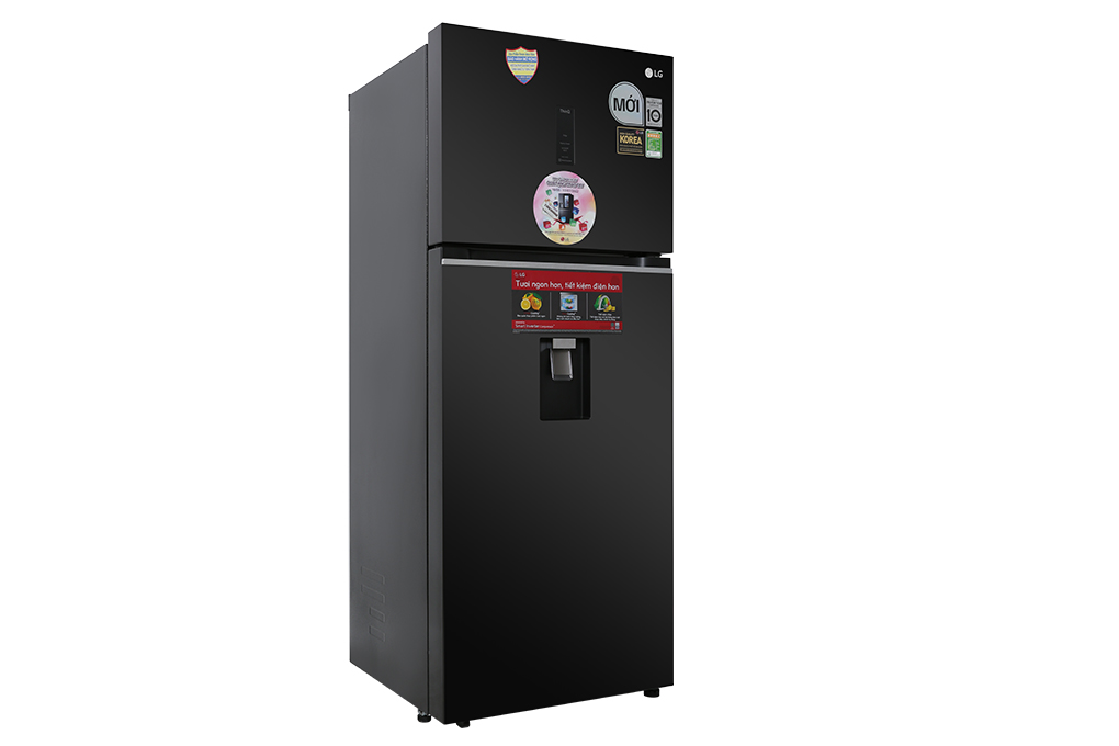 Tủ lạnh LG Inverter 394 lít GN-D392BLA Màu Đen