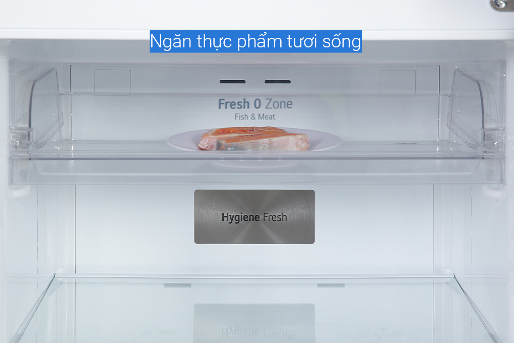 Tủ lạnh LG Inverter 394 lít GN-D392BLA Màu Đen