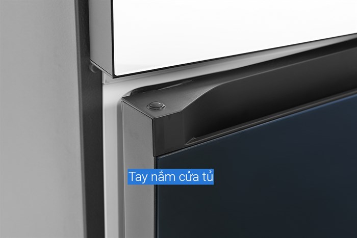 Combo 2 Tủ lạnh Samsung Inverter 678 lít Multi Door Bespoke RB33T307029/SV Màu Trắng - Xanh