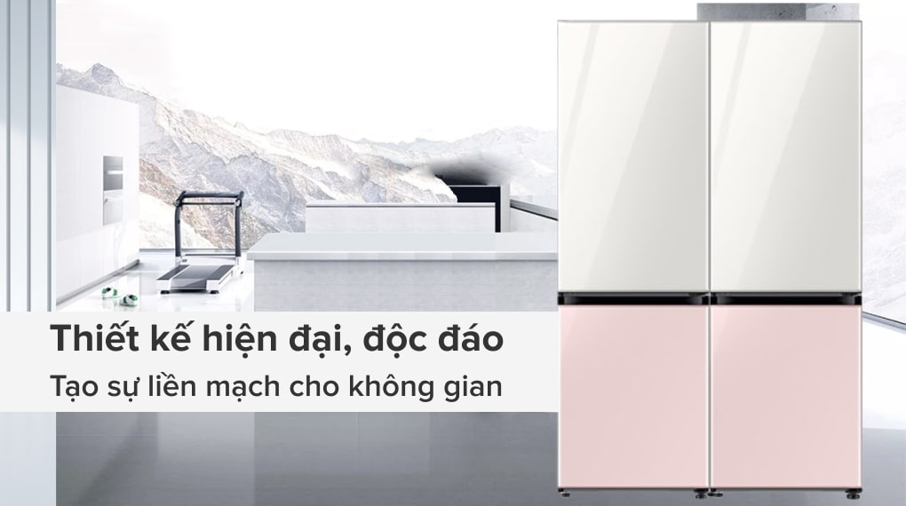 Combo 2 Tủ lạnh Samsung RB33T307055/SV - Thiết kế độc đáo, ấn tượng